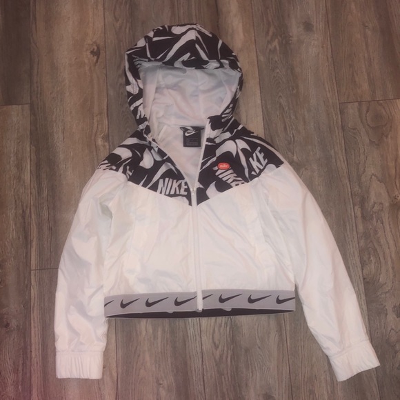 nike logo mash jacket